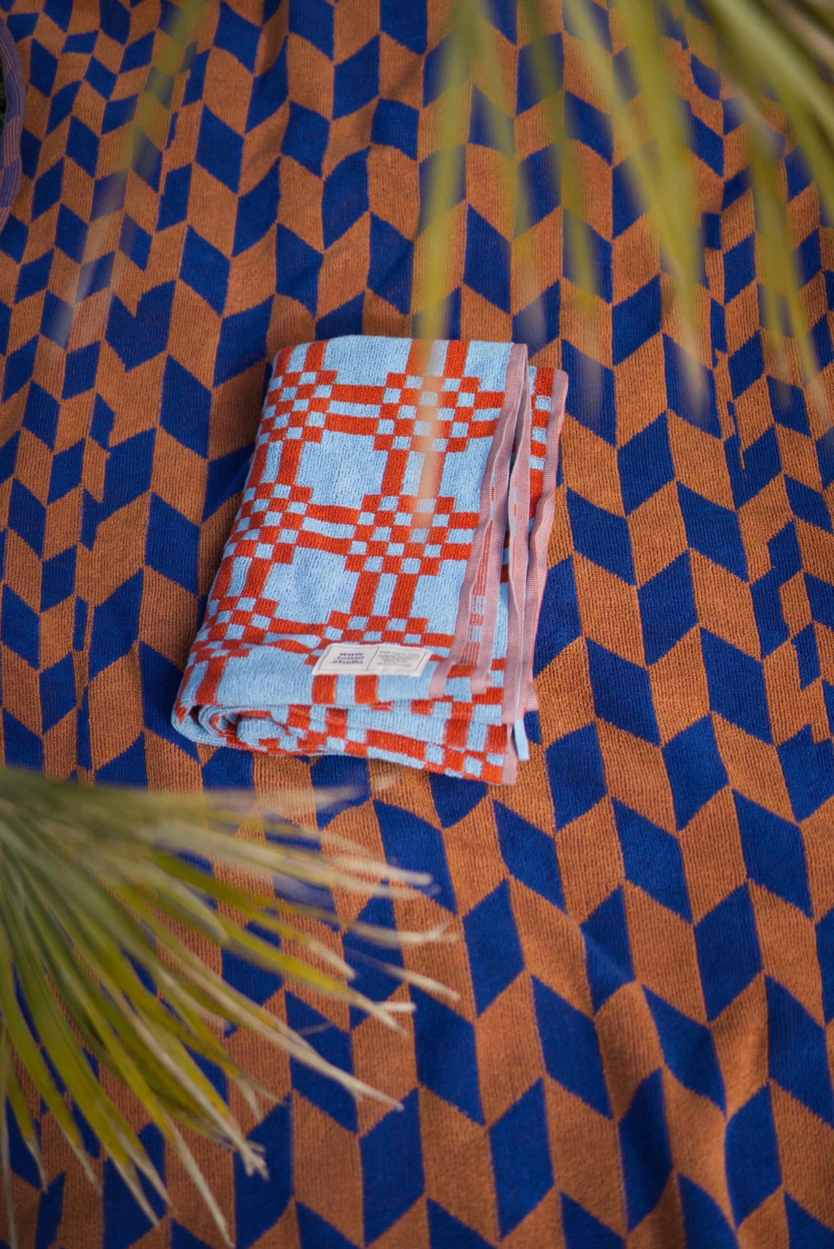 Vibrant towels for the beach or pool